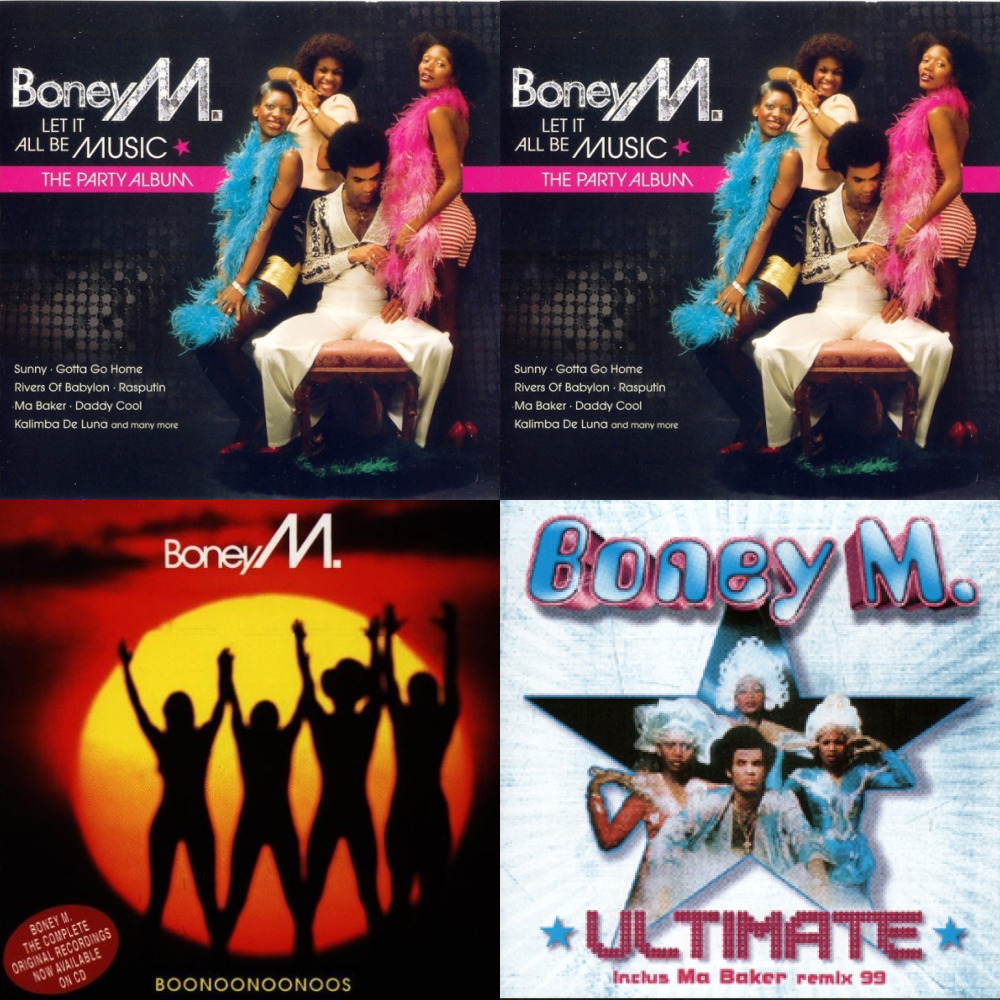 Boney-M Let it all be music. (The party album.)
